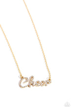Load image into Gallery viewer, Cheer Squad Gold Necklace
