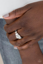 Load image into Gallery viewer, Born To Rule Black Skinny Band Ring