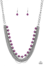 Load image into Gallery viewer, Fierce Fashion Purple Necklace
