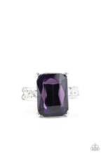 Load image into Gallery viewer, Bring Down the POWERHOUSE Purple Skinny Band Ring