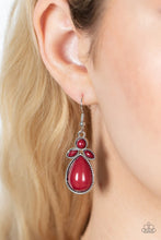 Load image into Gallery viewer, Botanical Banquet Red Necklace