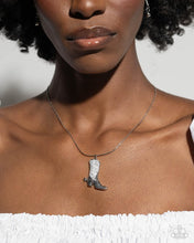 Load image into Gallery viewer, Cowboy Confidence White Necklace