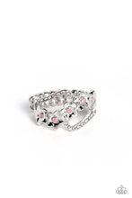 Load image into Gallery viewer, Captivating Corsage Pink Skinny Band Ring