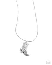 Load image into Gallery viewer, Cowboy Confidence White Necklace