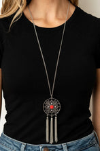 Load image into Gallery viewer, Chasing Dreams Red Necklace