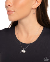 Load image into Gallery viewer, Sea Turtle Statement White Necklace
