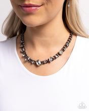 Load image into Gallery viewer, Pronged Perfection Black Necklace