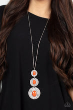 Load image into Gallery viewer, Talisman Trendsetter Orange Necklace