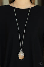 Load image into Gallery viewer, Tangled Gardens Orange Necklace
