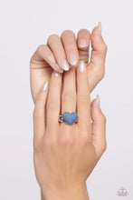 Load image into Gallery viewer, Denim Daydream Blue Skinny Band Ring