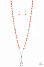 Load image into Gallery viewer, Tassel Takeover Orange Lanyard