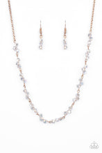 Load image into Gallery viewer, Incredibly Iridescent Rose Gold Necklace