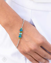 Load image into Gallery viewer, Feminine Faith Blue Bracelet