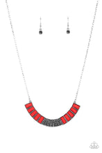 Load image into Gallery viewer, Coup de Mane Red Necklace