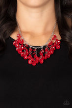 Load image into Gallery viewer, Crystal Cabaret Red Necklace