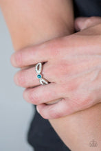 Load image into Gallery viewer, Extra Side Of Elegance Blue Skinny Band Ring