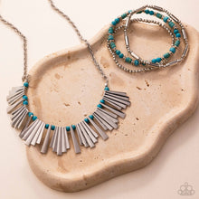Load image into Gallery viewer, Settled Stack Blue Bracelet