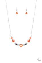 Load image into Gallery viewer, The Big Leaguer Orange Necklace