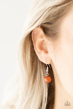 Load image into Gallery viewer, The Big Leaguer Orange Necklace