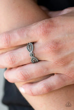Load image into Gallery viewer, Extra Side Of Elegance Silver Skinny Band Ring