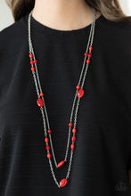 Load image into Gallery viewer, Day Trip Delights Red Necklace