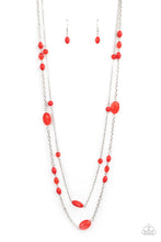 Load image into Gallery viewer, Day Trip Delights Red Necklace