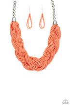 Load image into Gallery viewer, The Great Outback Orange Seedbead Necklace