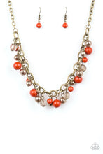Load image into Gallery viewer, The Grit Crowd Orange Necklace