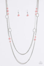 Load image into Gallery viewer, The New Girl in Town Orange Necklace