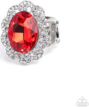 Load image into Gallery viewer, Radiant Remembrance Red Ring
