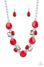 Load image into Gallery viewer, Dreaming in Multicolor Red Necklace