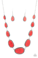 Load image into Gallery viewer, Elemental Eden Red Necklace