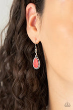 Load image into Gallery viewer, Elemental Eden Red Necklace