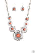Load image into Gallery viewer, Tiger Trap Orange Necklace