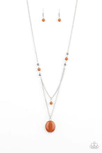 Load image into Gallery viewer, Time to Hit the Roam Orange Necklace
