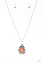 Load image into Gallery viewer, Total Tranquility Orange Necklace