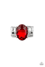 Load image into Gallery viewer, Shine Bright Like a Diamond Red Ring