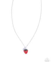 Load image into Gallery viewer, Strawberry Shimmer Red Necklace
