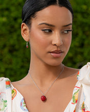 Load image into Gallery viewer, Strawberry Shimmer Red Necklace