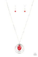 Load image into Gallery viewer, Epicenter of Elegance Red Necklace