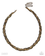 Load image into Gallery viewer, Braided Boundary Silver Choker