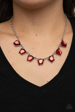 Load image into Gallery viewer, Experimental Edge Red Necklace