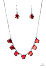 Load image into Gallery viewer, Experimental Edge Red Necklace