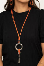 Load image into Gallery viewer, Tranquil Artisan Orange Necklace