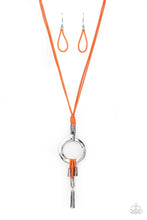 Load image into Gallery viewer, Tranquil Artisan Orange Necklace