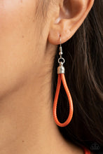 Load image into Gallery viewer, Tranquil Artisan Orange Necklace