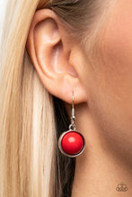 Load image into Gallery viewer, Eye of the Bead Holder Red Necklace