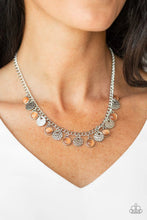 Load image into Gallery viewer, Treasure Tour Orange Necklace