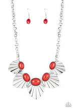 Load image into Gallery viewer, Fearlessly Ferocious Red Necklace