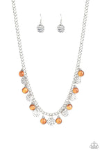 Load image into Gallery viewer, Treasure Tour Orange Necklace